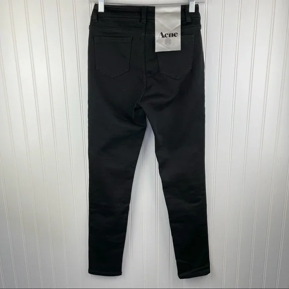 Acne Studios New Skin 5 Used Black Jeans Size 28 / 32 - Picture 7 of 12
